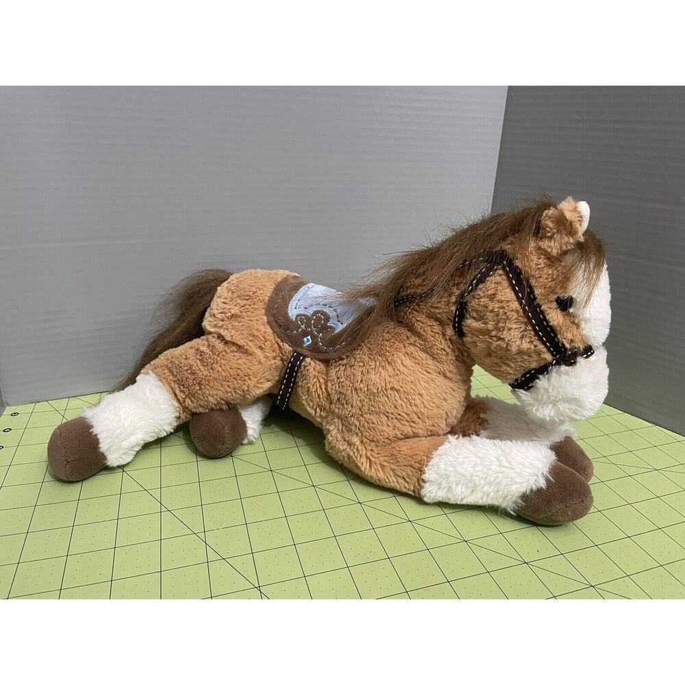 This & That Horse 12" Plush Stuffed Animal Resting Laying Down Soft Toy